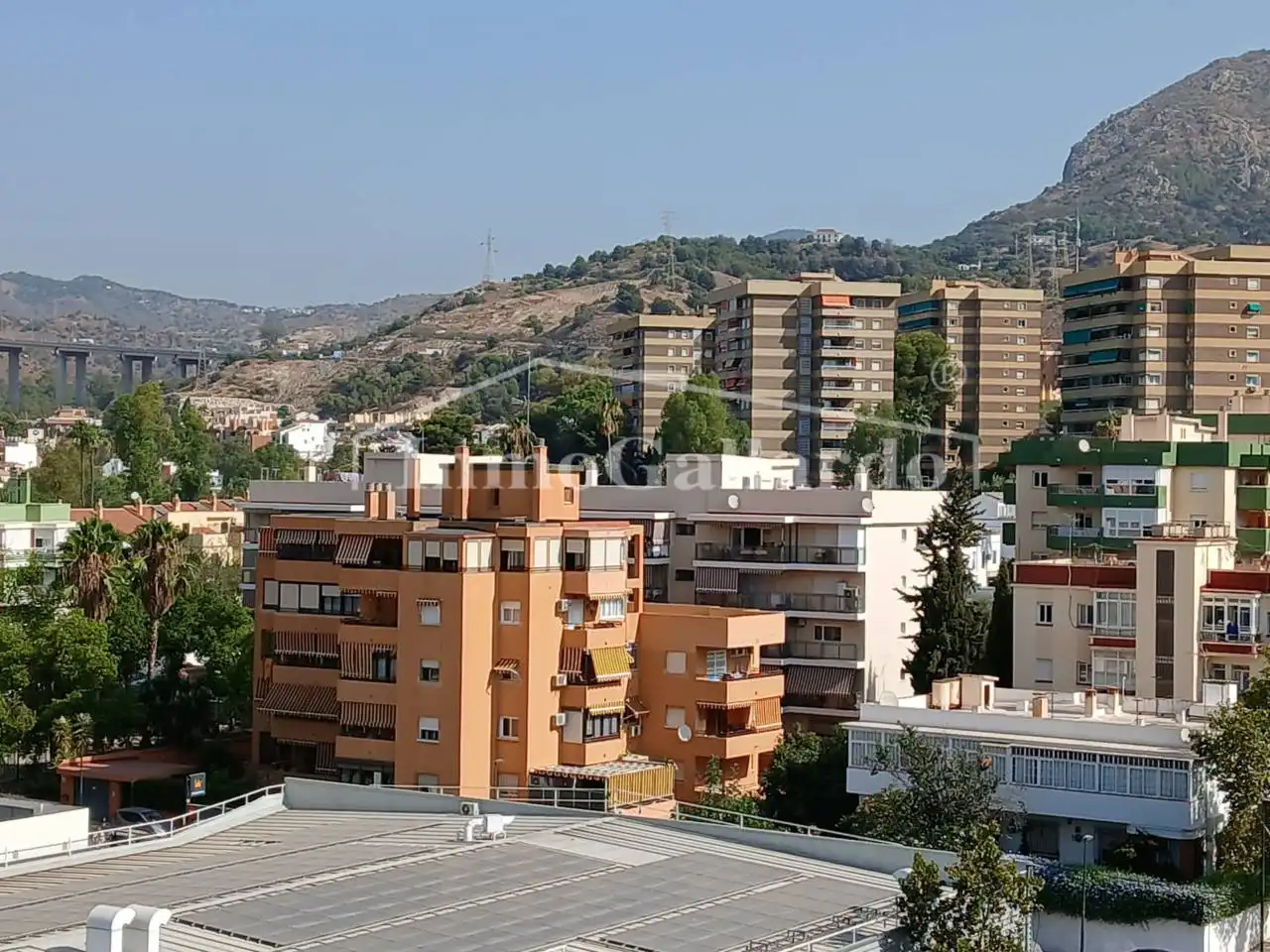 Vista exterior de Piso de alquiler en Málaga con Aire acondicionado, Terraza y Amueblado