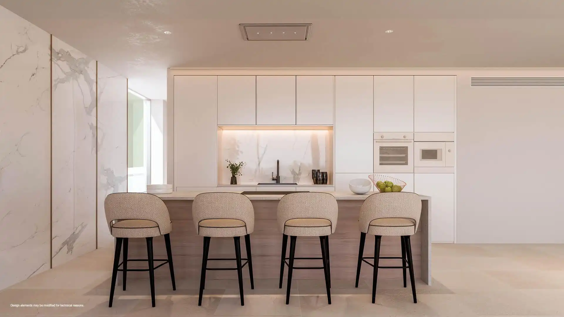 Cocina de Apartamento en venta en Fuengirola con Aire acondicionado, Calefacción y Terraza