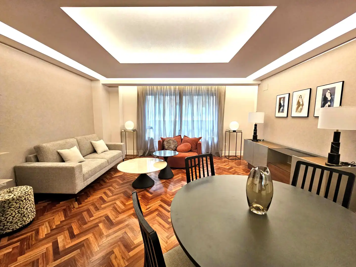 Sala de estar de Piso en venta en Madrid con Aire acondicionado, Calefacción y Parquet