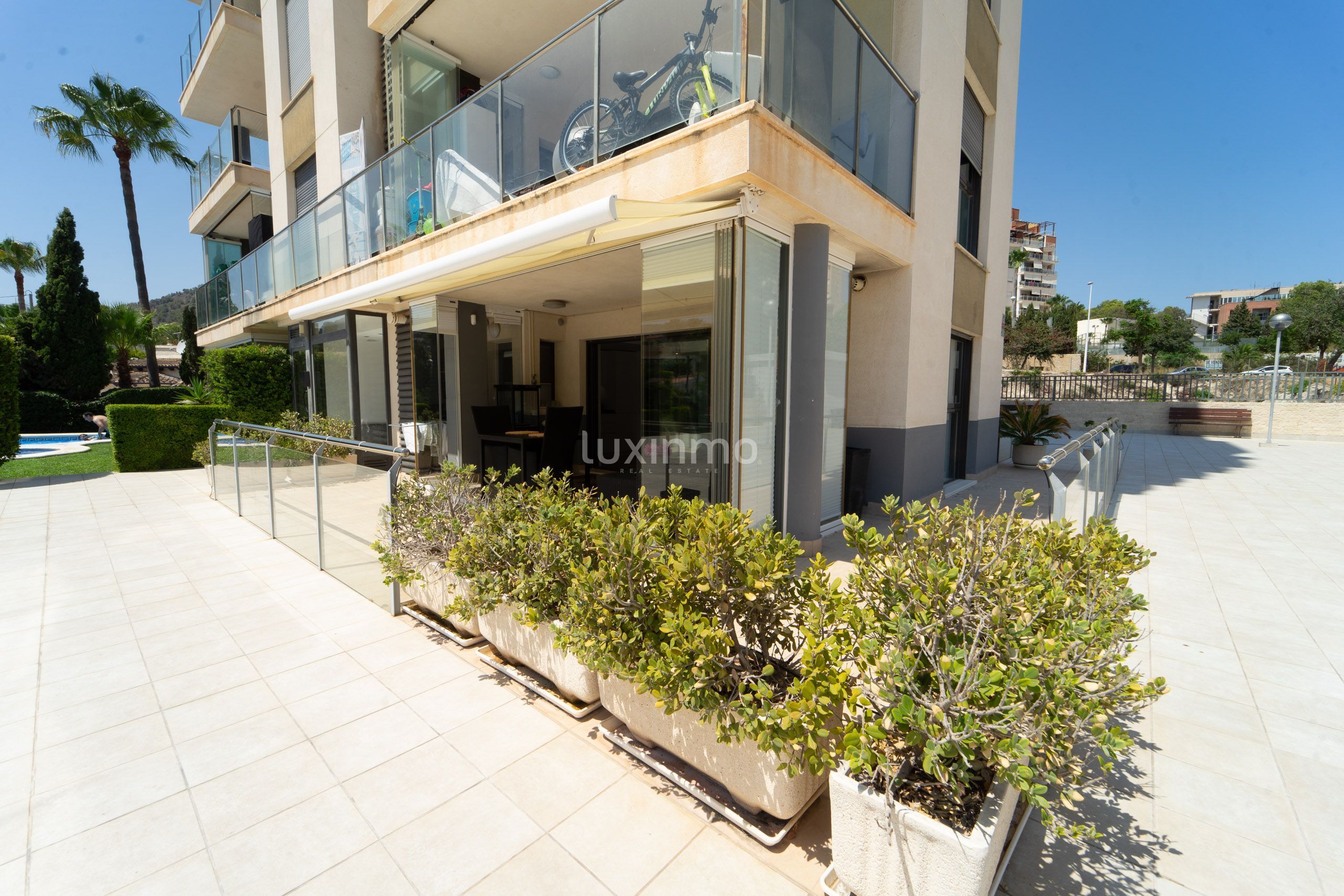 Terrassa de Planta baixa en venda en Calpe / Calp amb Aire condicionat, Jardí privat i Terrassa