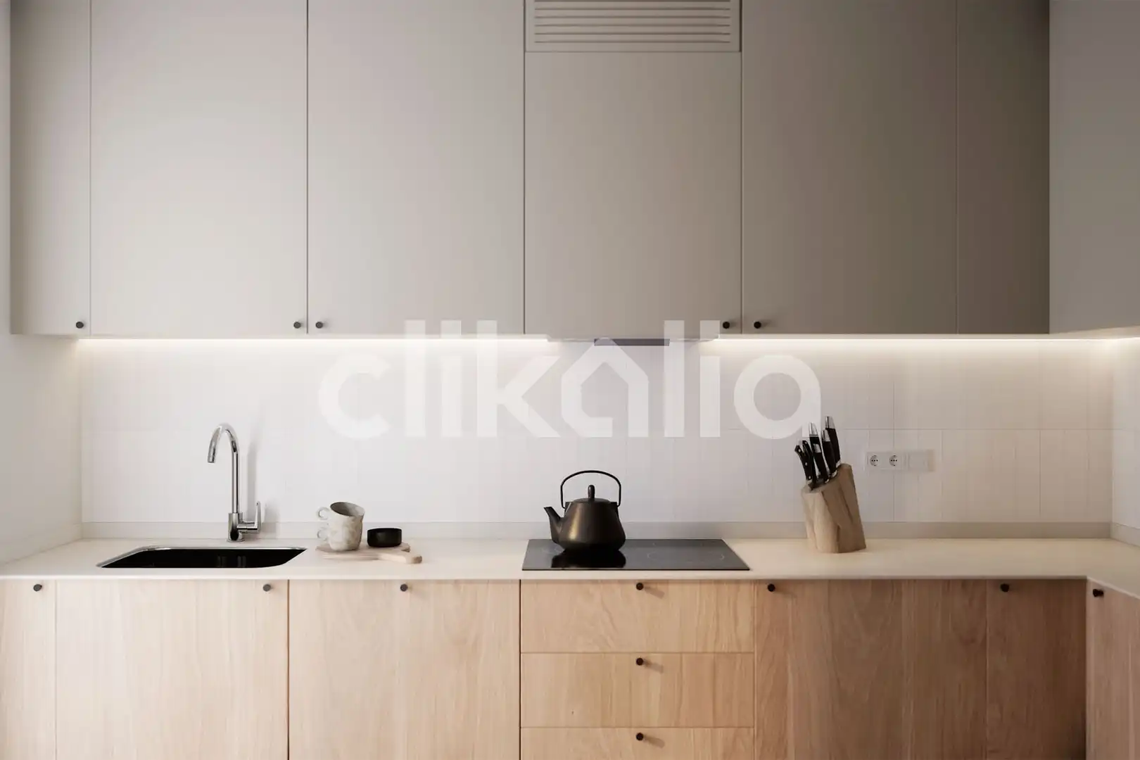 Kitchen of Flat for sale in Sevilla  with Air Conditioner and Terrace