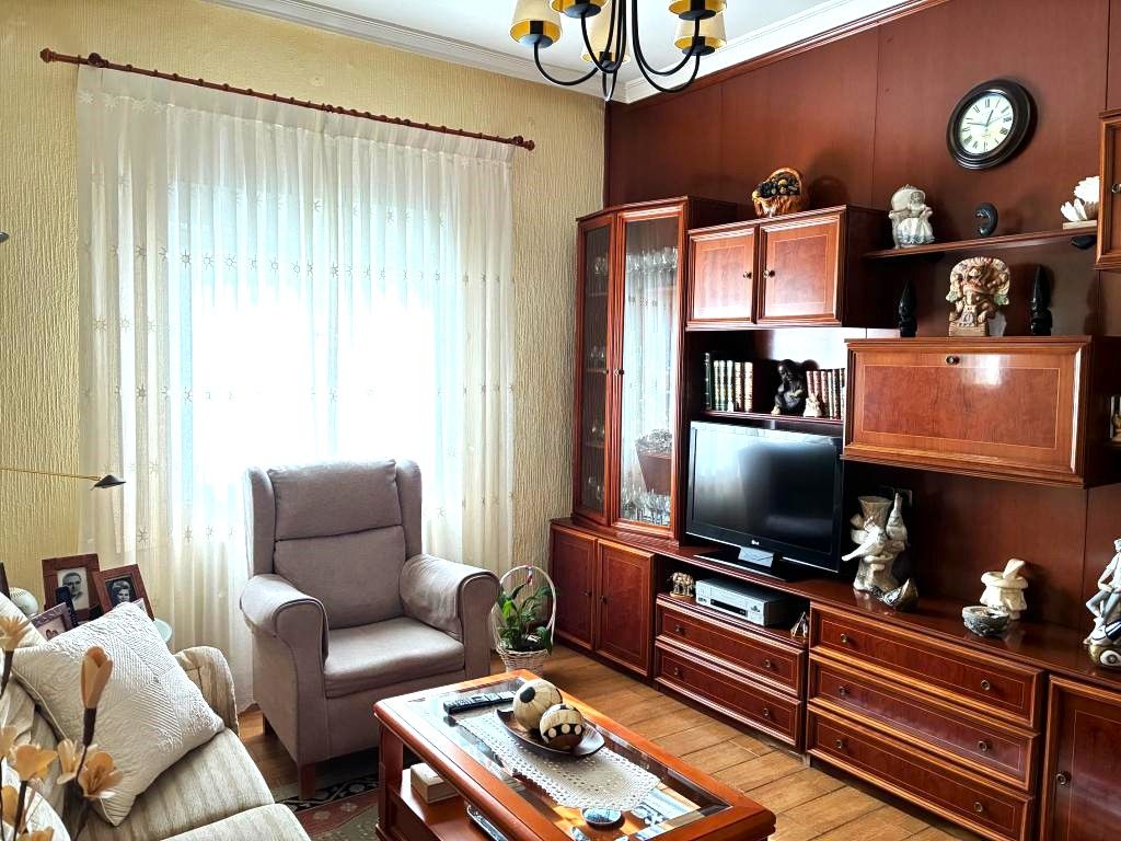 Sala de estar de Piso en venta en  Madrid Capital con Aire acondicionado y Calefacción