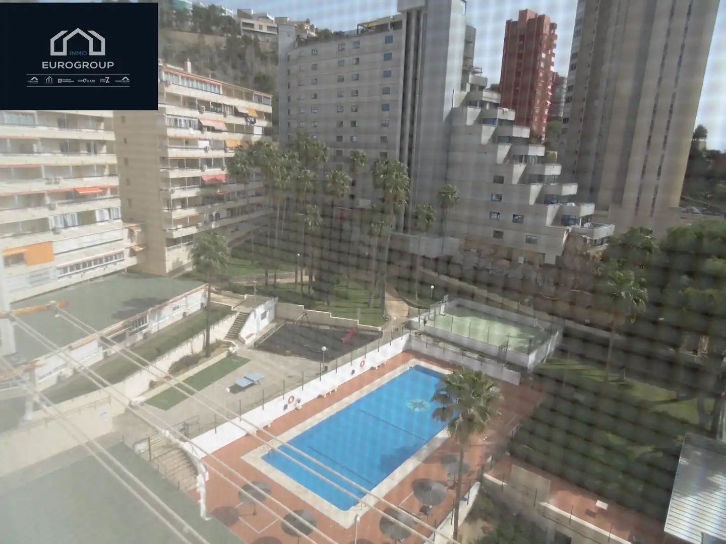 Schwimmbecken von Wohnungen zur Miete in Benidorm mit Privatgarten, Möbliert und Gemeinschaftspool