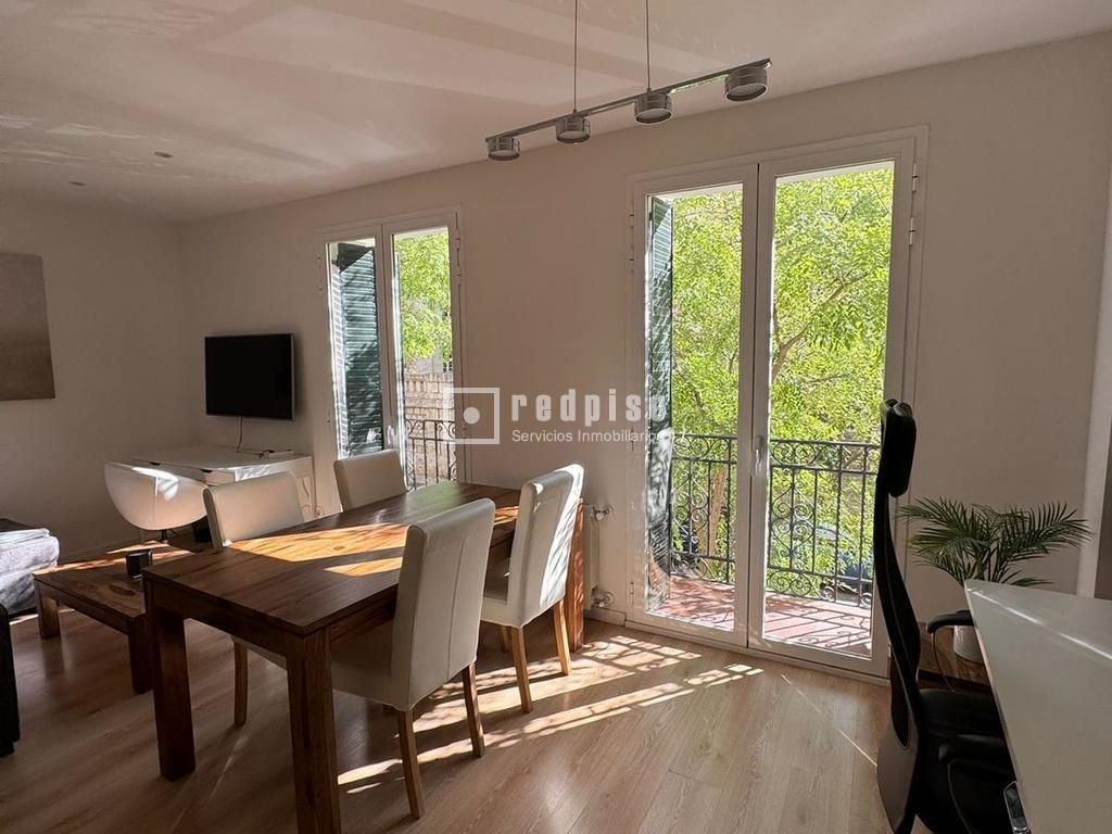 Dining room of Flat to rent in  Madrid Capital  with Heating and Furnished
