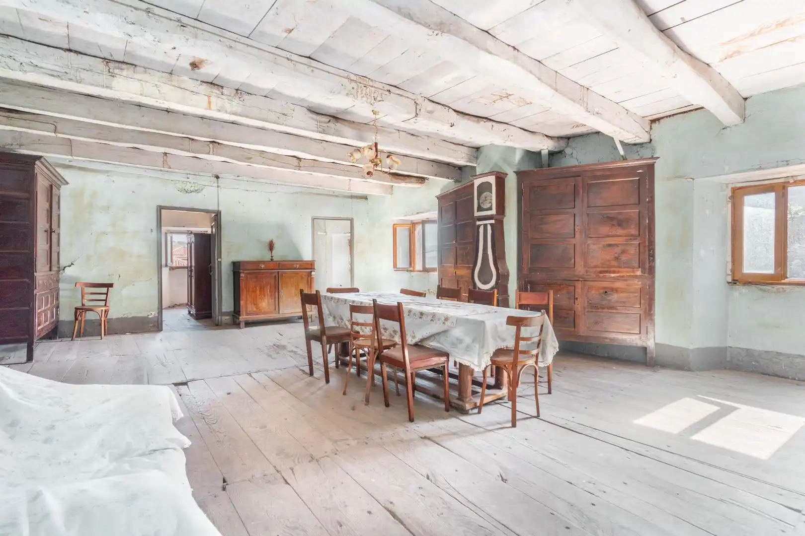Dining room of Country homes for sale in Allande  with Private garden