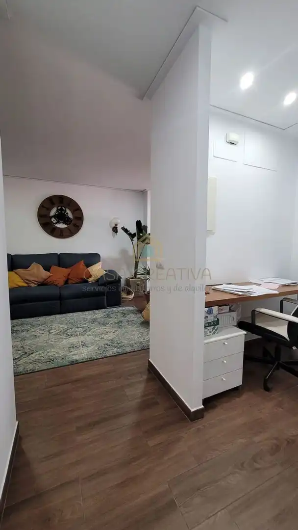 Sala d'estar de Pis en venda en L'Olleria amb Aire condicionat i Terrassa