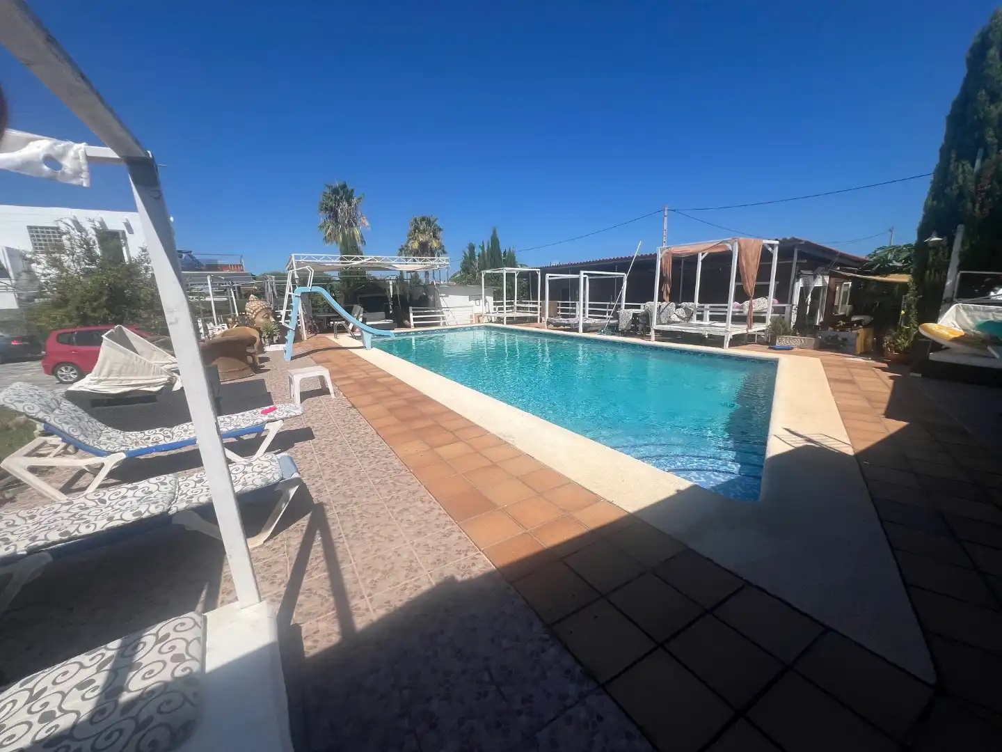 Schwimmbecken von Wohnung zur Miete in Oliva Playa