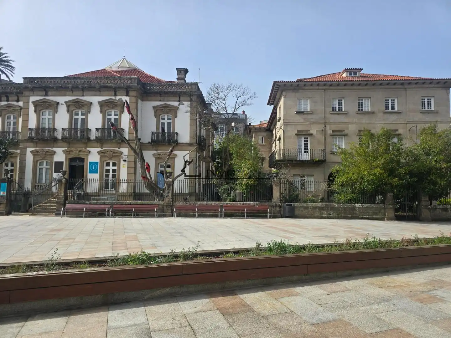 Vista exterior de Casa adosada en venda en Pontevedra Capital 