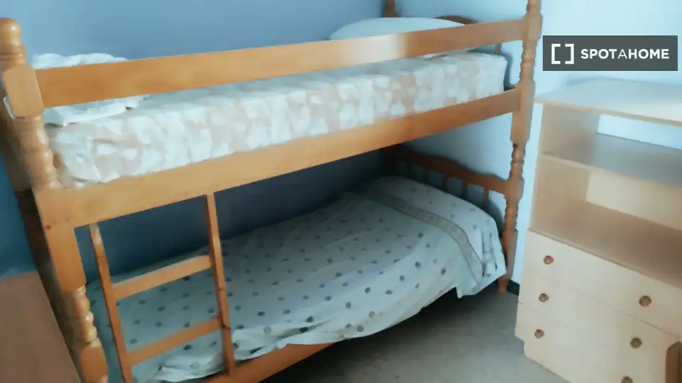 Bedroom of Flat for rent in Sueca  with Air Conditioner, Heating and Furnished