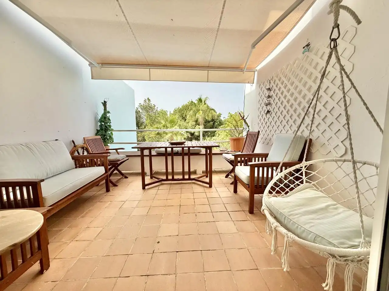 Terrace of Ground floor for rent in  Palma de Mallorca  with Air Conditioner, Terrace and Balcony