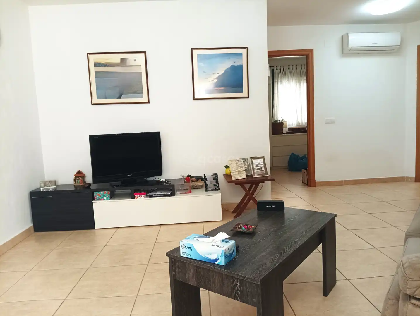 Sala de estar de Apartamento en venta en Torremolinos con Aire acondicionado, Amueblado y Horno