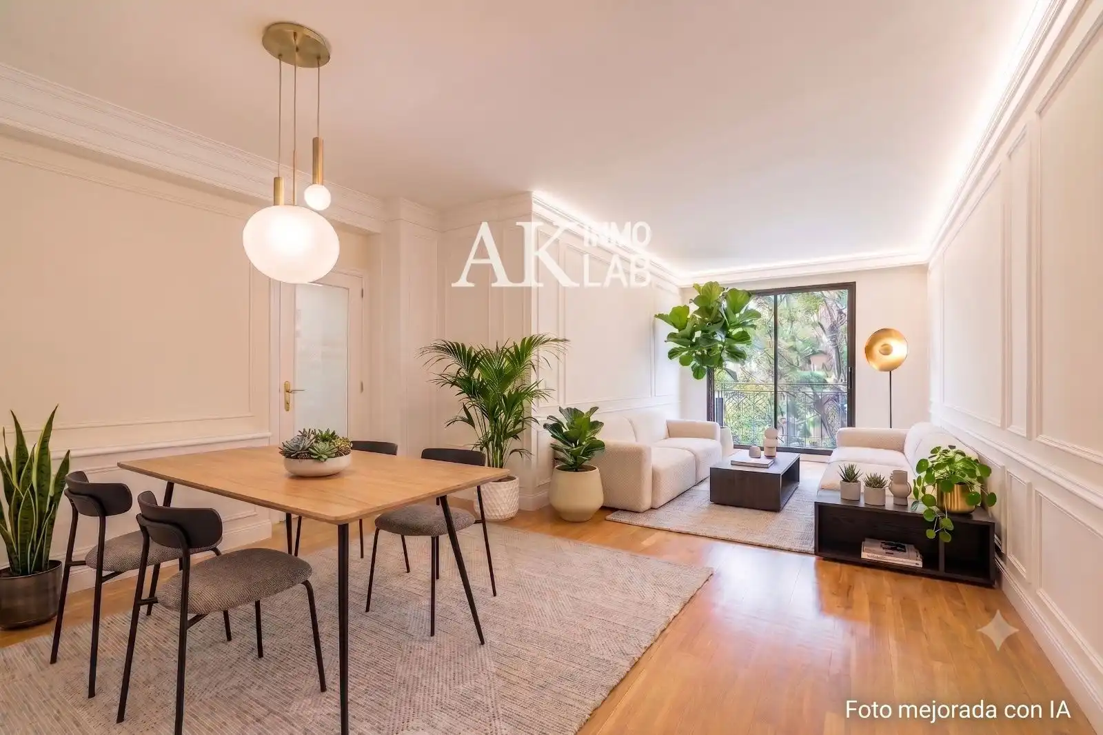 Living room of Flat for sale in Barcelona  with Air Conditioner, Heating and Terrace