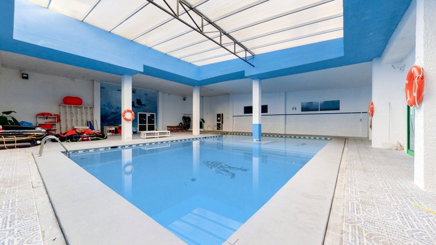 Swimming pool of Premises for sale in Benalmádena  with Air Conditioner