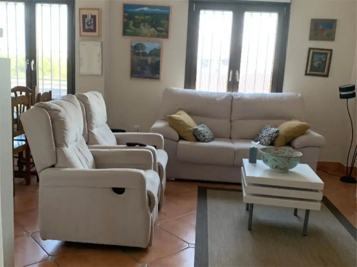 Sala d'estar de Pis en venda en Mazagón amb Aire condicionat, Traster i Moblat