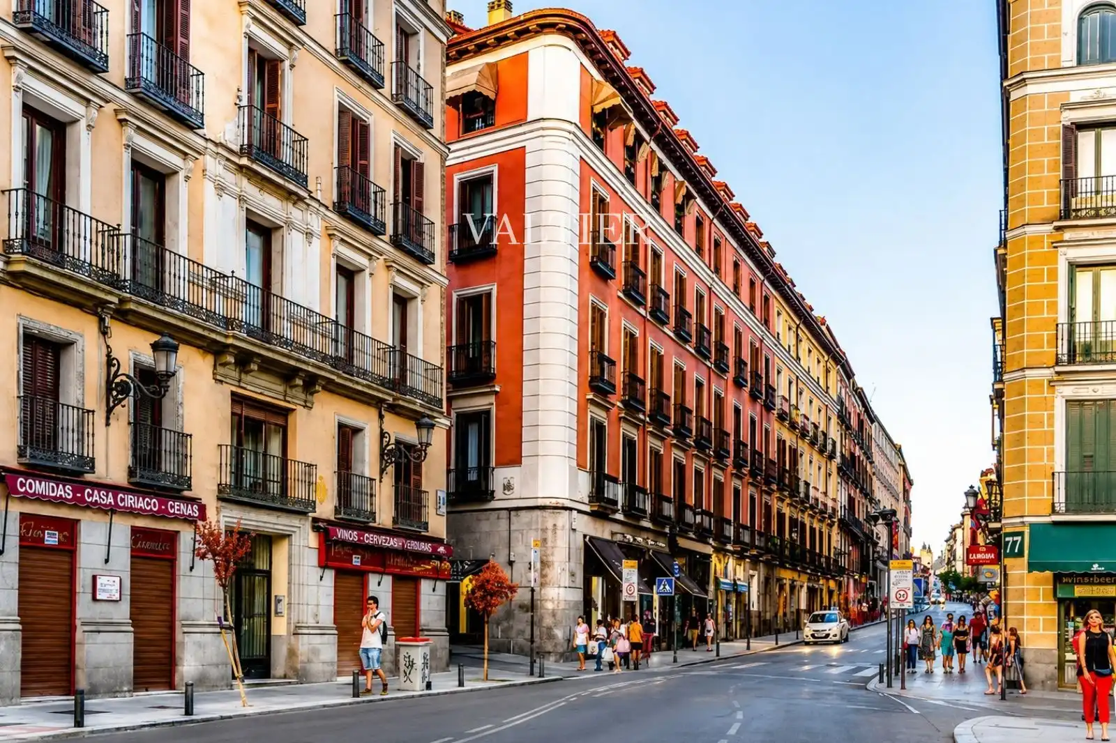 Vista exterior de Piso en venta en Madrid con Aire acondicionado y Amueblado