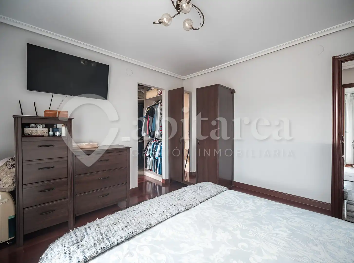 Bedroom of Houses for sale in Castañeda  with Heating, Private garden and Parquet flooring