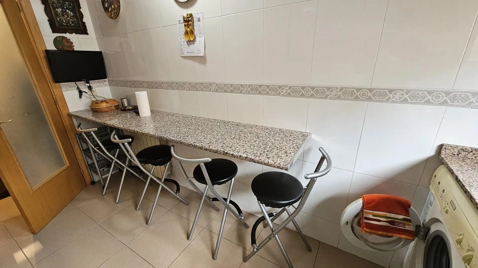 Kitchen of Flat for sale in Calella  with Heating, Private garden and Terrace