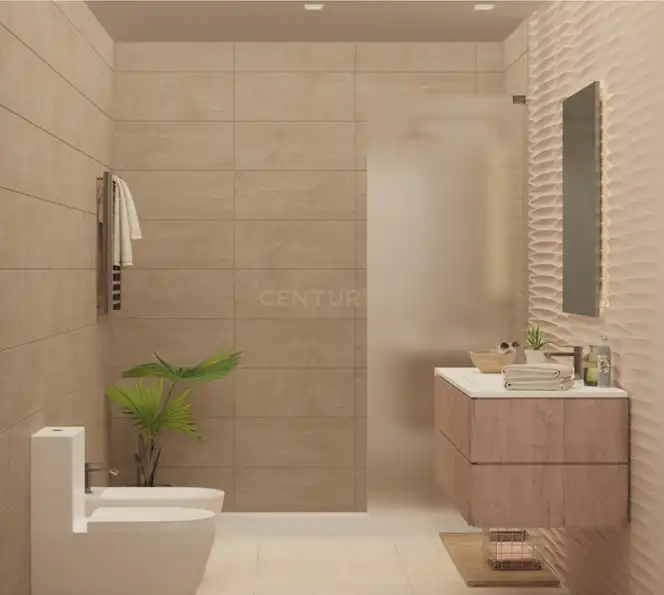 Baño de Dúplex en venta en Esplugues de Llobregat con Aire acondicionado, Horno y Microondas