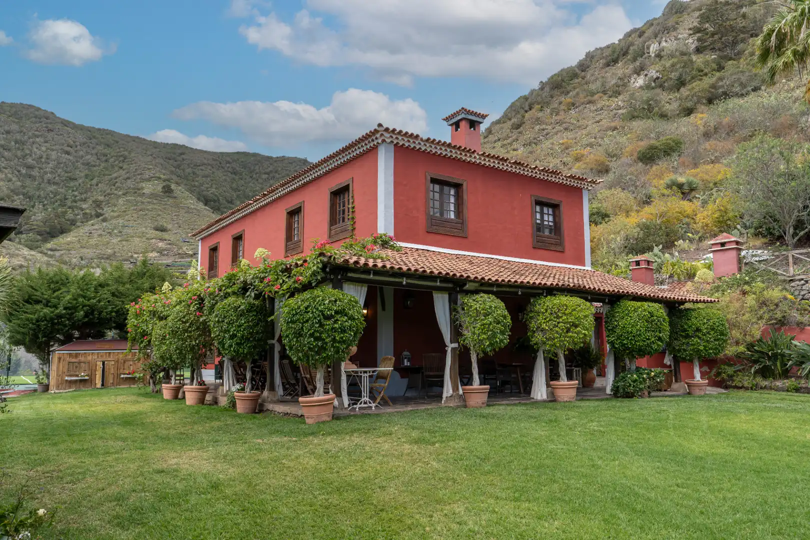 Jardín de Casa o chalet de alquiler en Tegueste con Jardín privado, Terraza y Amueblado