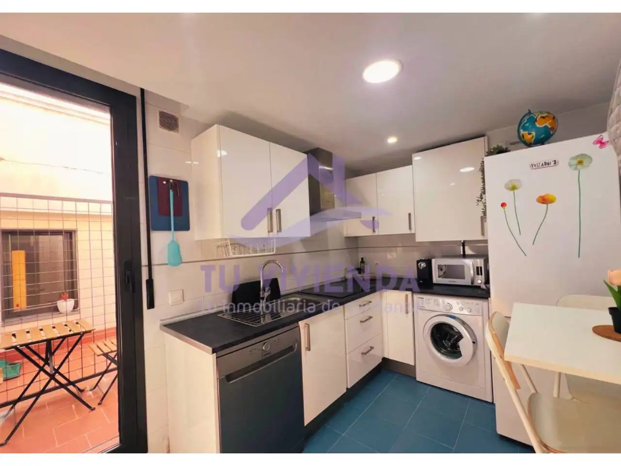Cocina de Piso en venta en Olmedo con Calefacción, Parquet y Terraza