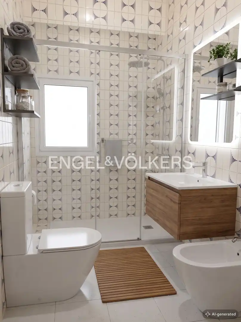 Baño de Casa o chalet en venta en Dos Hermanas con Calefacción, Jardín privado y Terraza