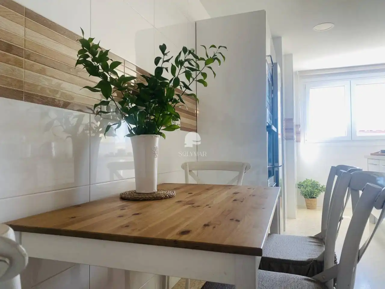 Comedor de Piso de alquiler en Vélez-Málaga con Aire acondicionado, Terraza y Amueblado