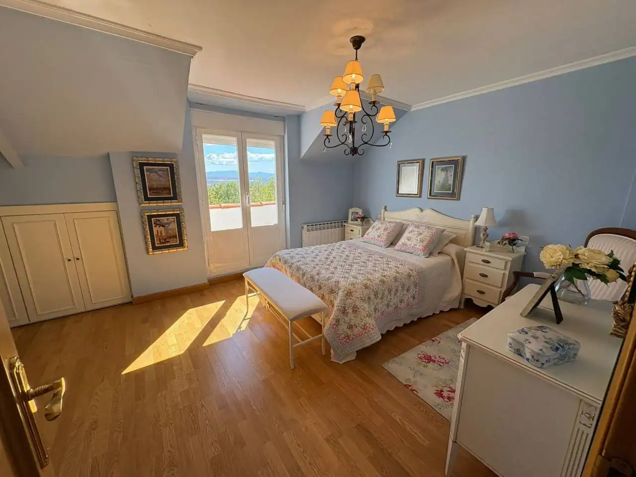 Schlafzimmer von Maisonette zum Verkauf in Ciudad Rodrigo mit Heizung, Terrasse und Möbliert