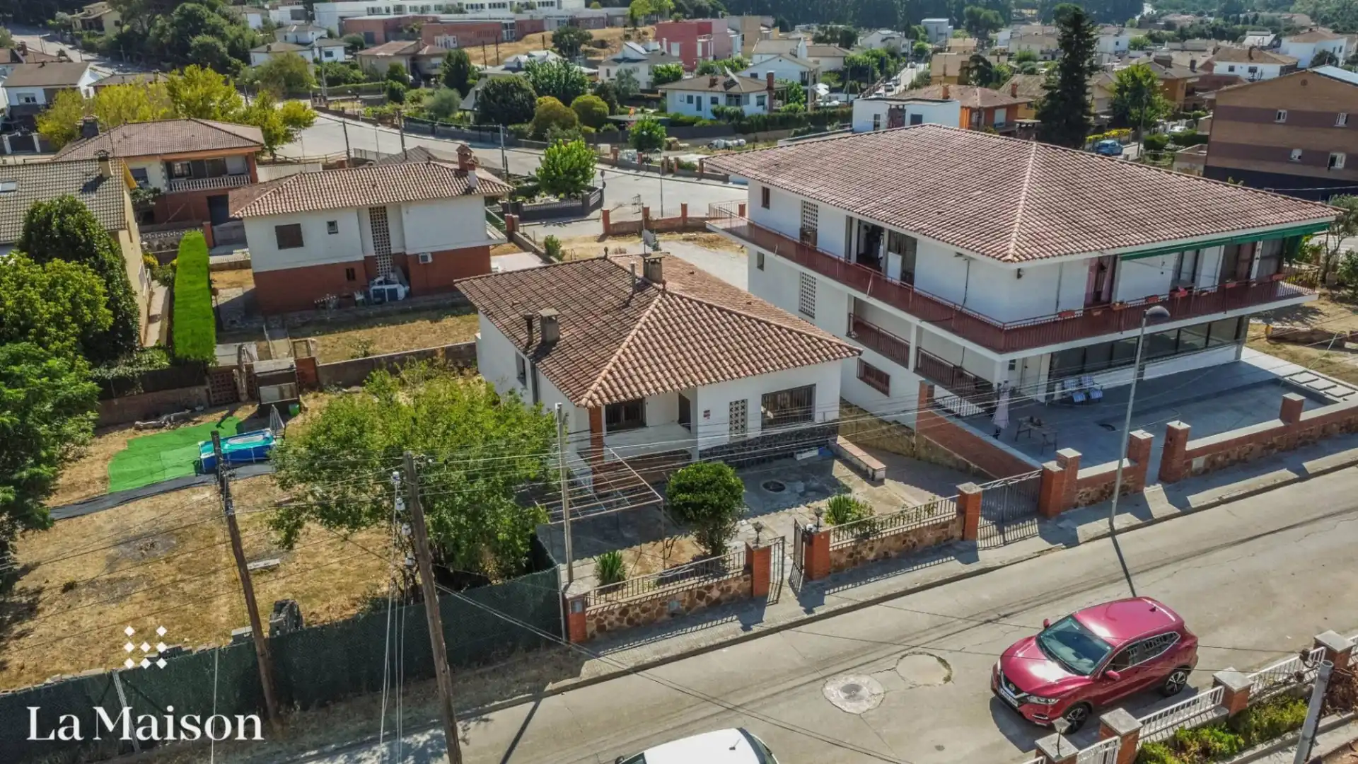 Vista exterior de Casa o chalet en venta en Llinars del Vallès con Calefacción, Jardín privado y Terraza