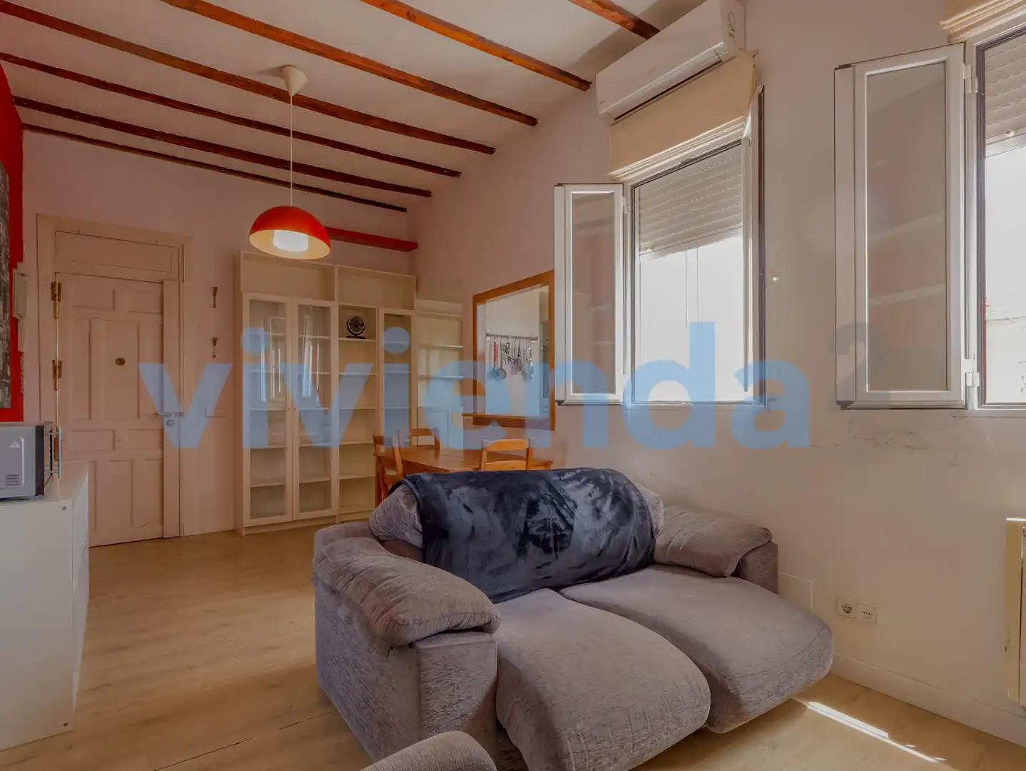 Living room of Flat for sale in Madrid  with Air Conditioner and Heating