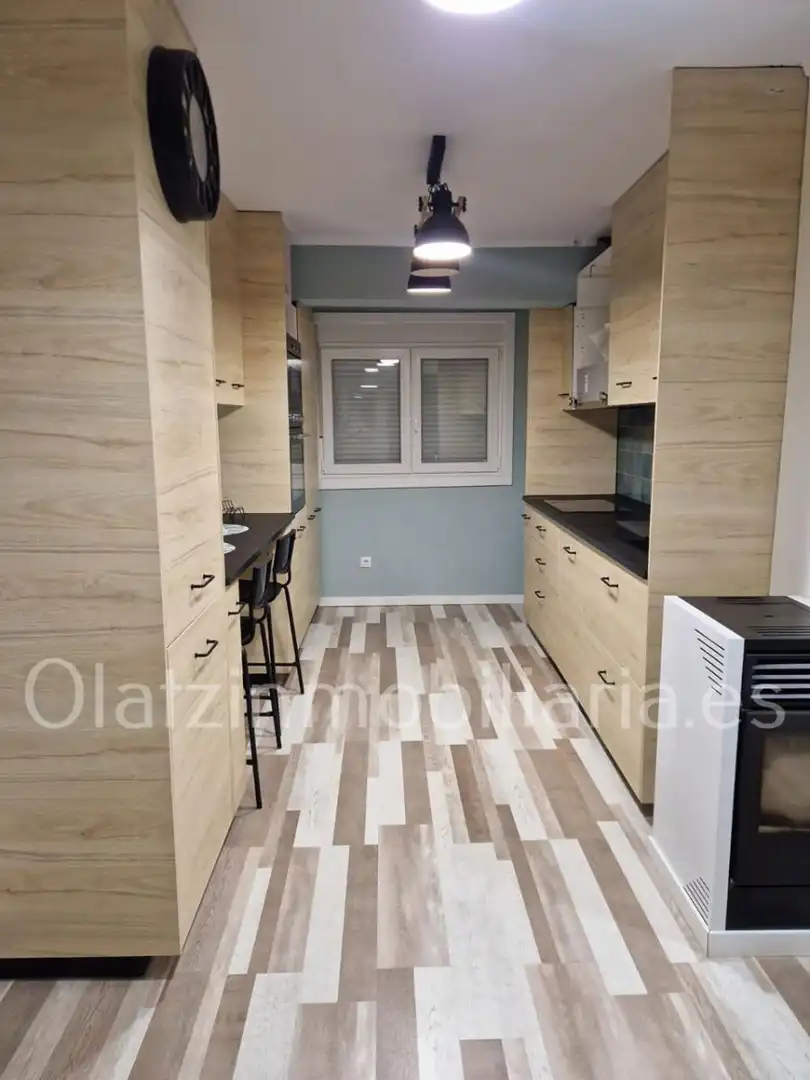 Kitchen of Flat for sale in Güeñes  with Heating and Terrace