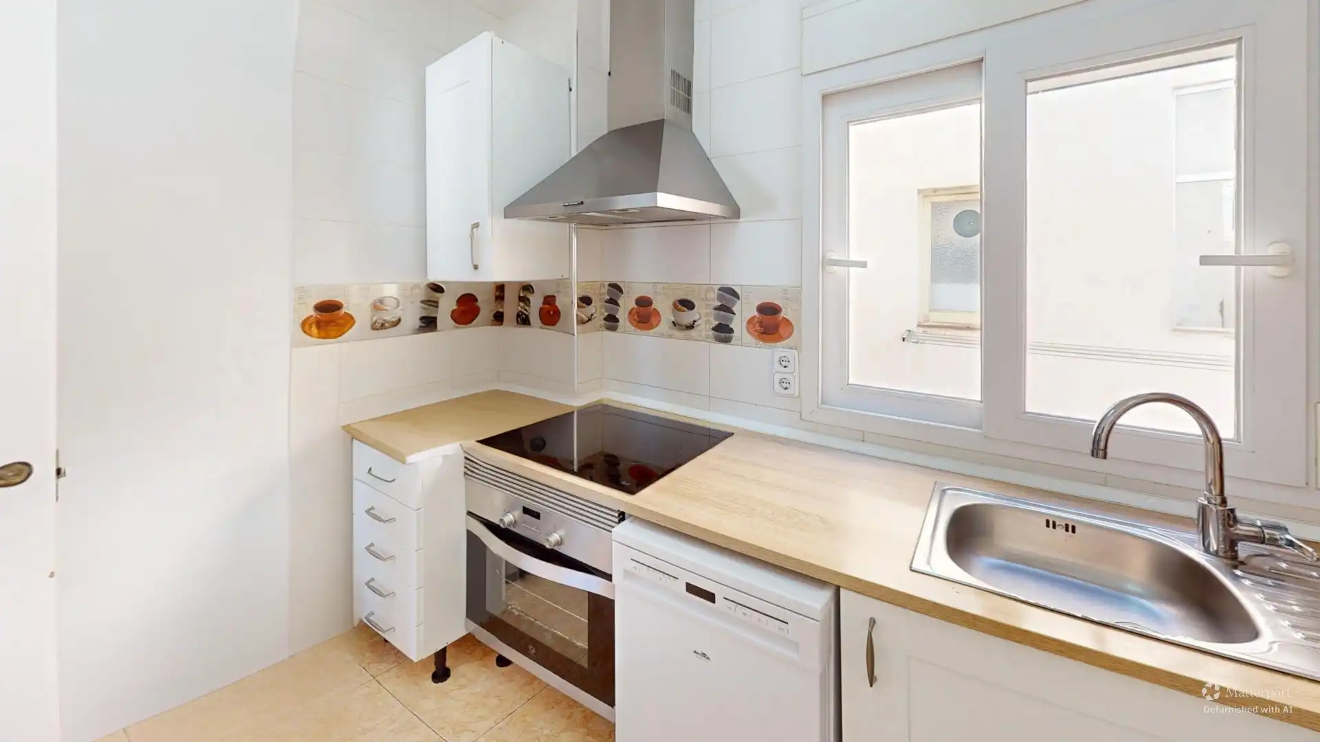 Cocina de Piso en venta en Almería con Aire acondicionado, Amueblado y Horno