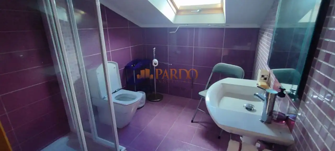 Bathroom of Houses for sale in Valdoviño  with Heating, Private garden and Swimming Pool
