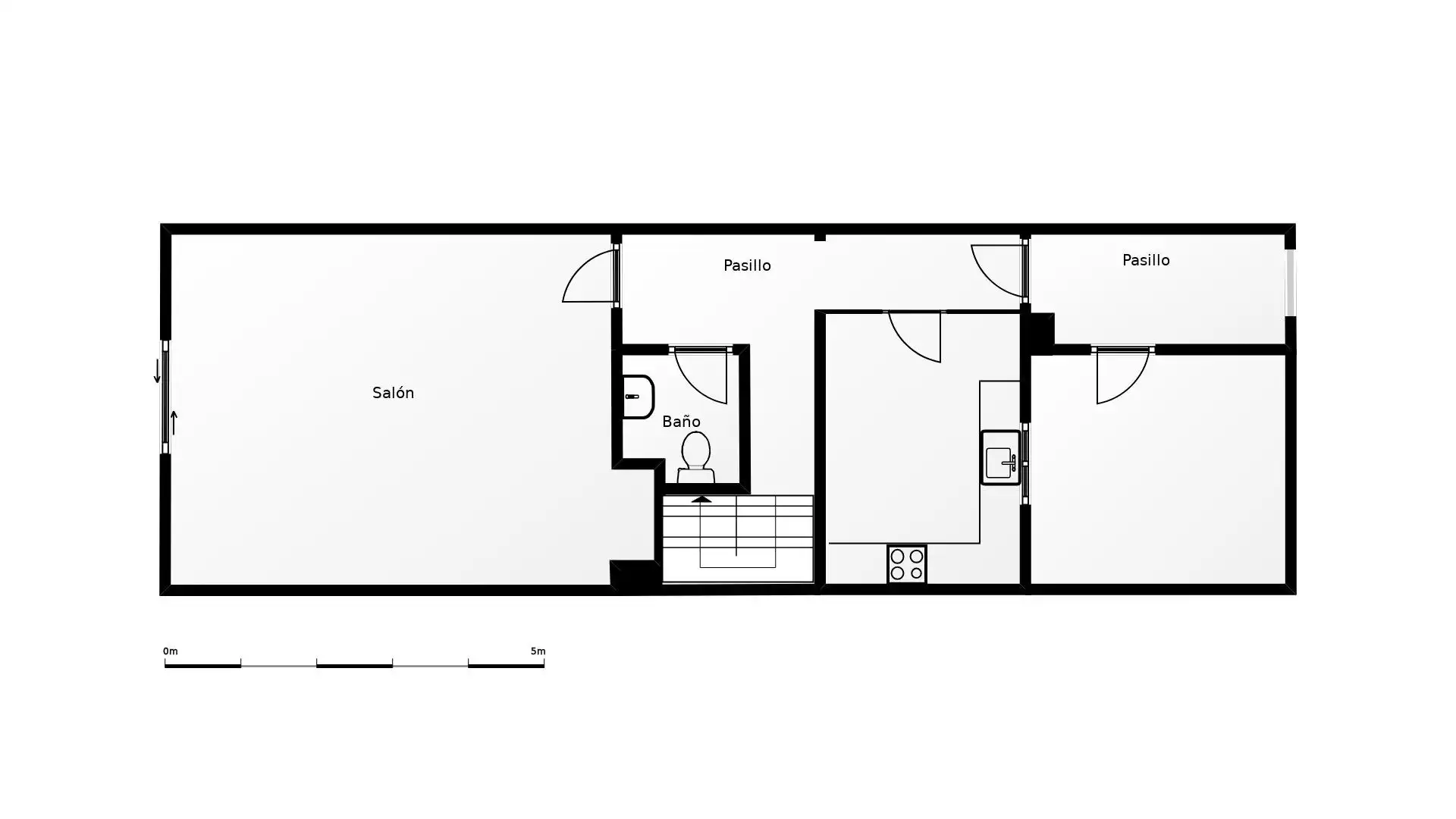 Einfamilien-Reihenhaus zum Verkauf in Alcalà de Xivert mit Klimaanlage, Privatgarten und Terrasse