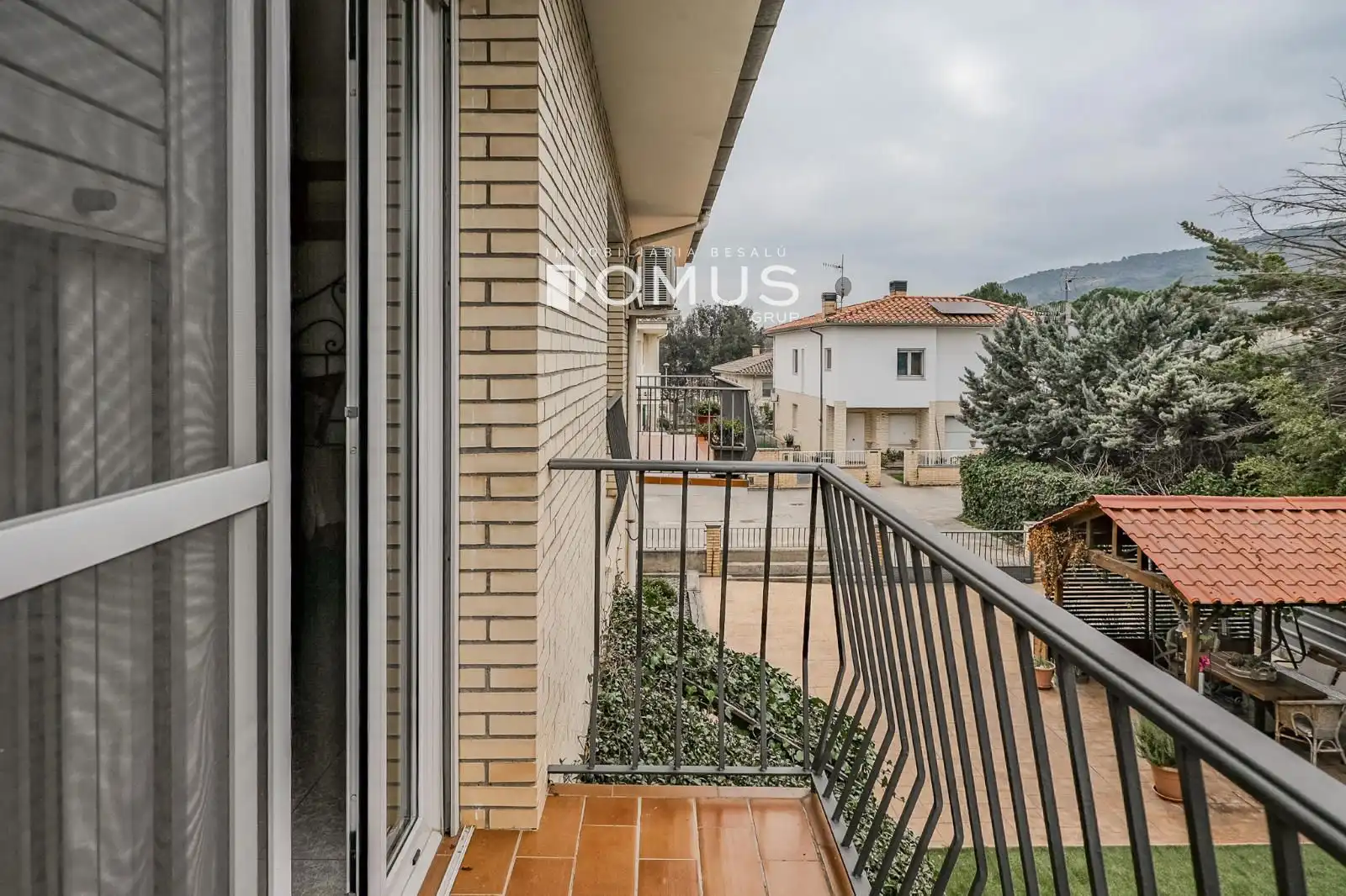 Balcony of Houses for sale in Besalú  with Air Conditioner, Private garden and Terrace