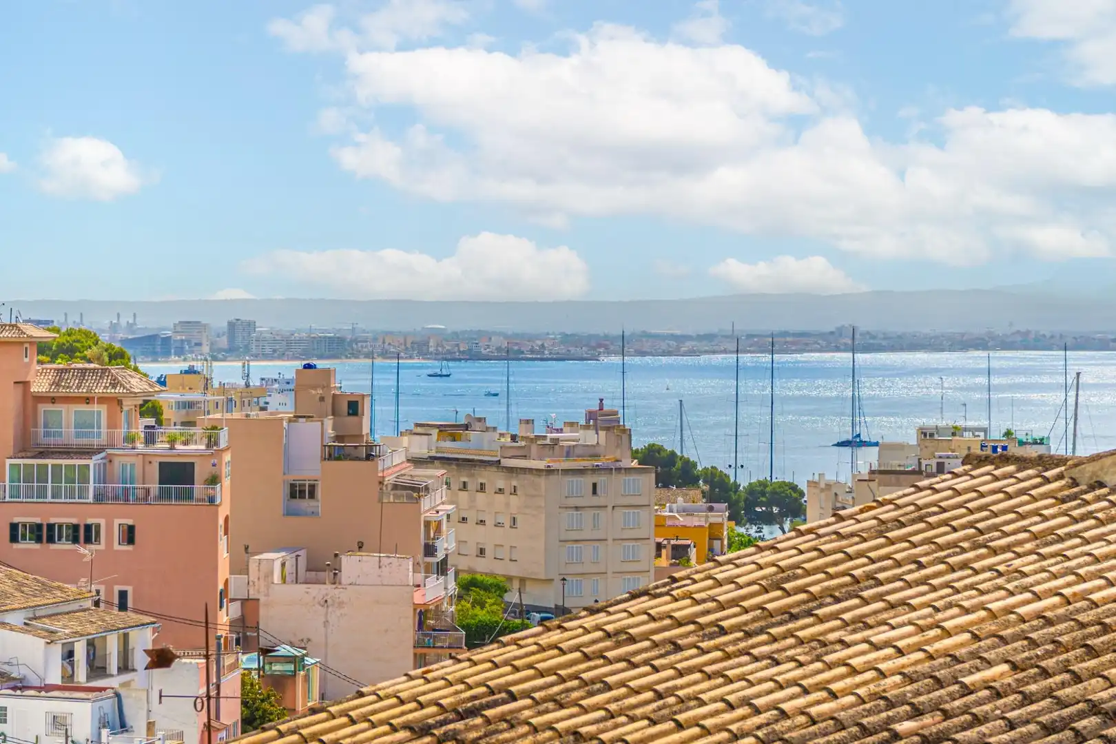 Exterior view of Attic for sale in  Palma de Mallorca  with Air Conditioner, Heating and Parquet flooring