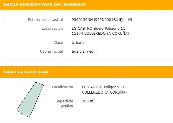 Terreno residencial en venta en Rúa Cadaval 22, imagen 2