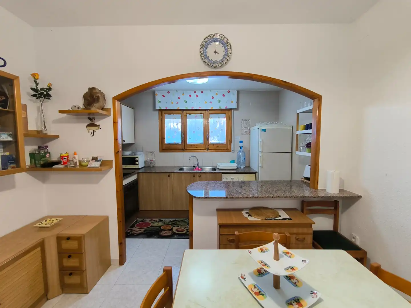 Cuina de Casa adosada en venda en Alcanar amb Jardí privat i Terrassa