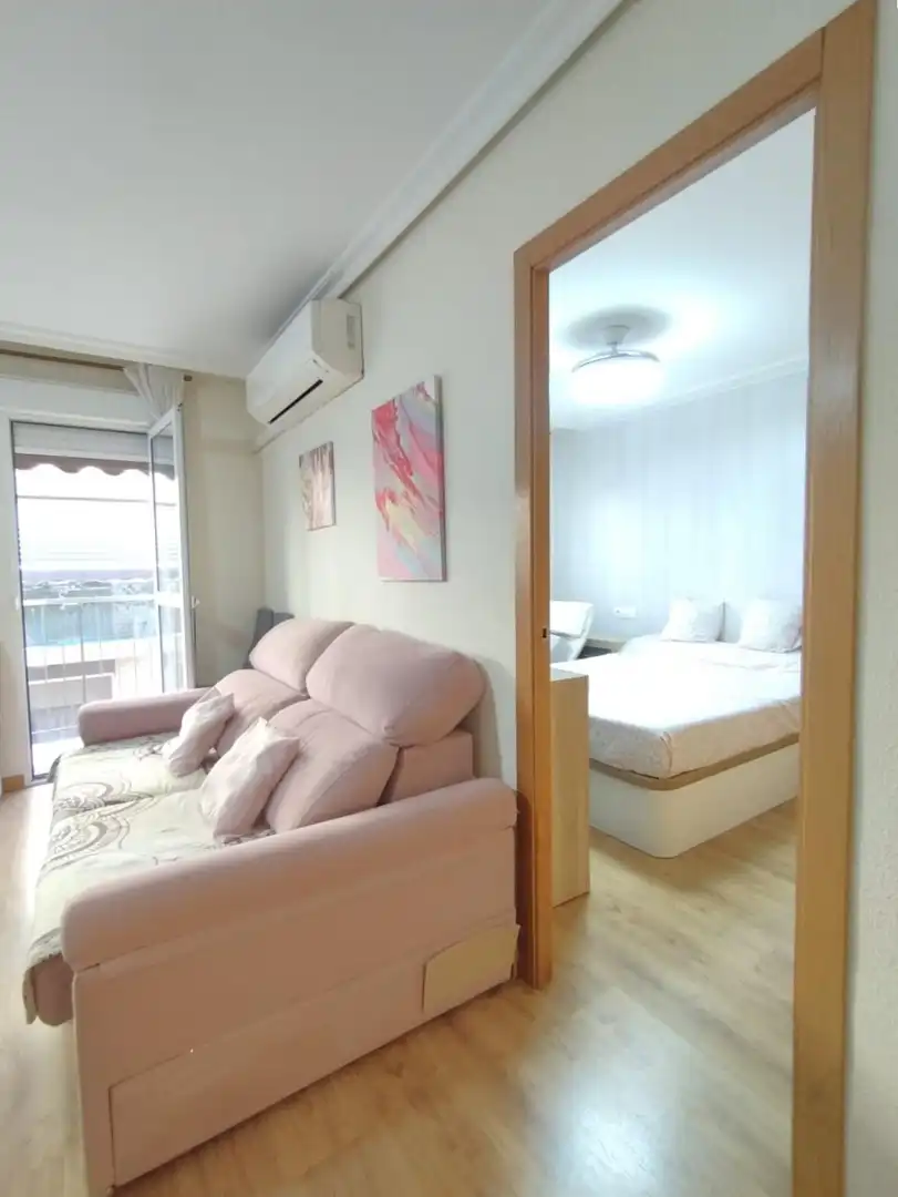 Bedroom of Flat for sale in Murcia  with Air Conditioner, Heating and Furnished