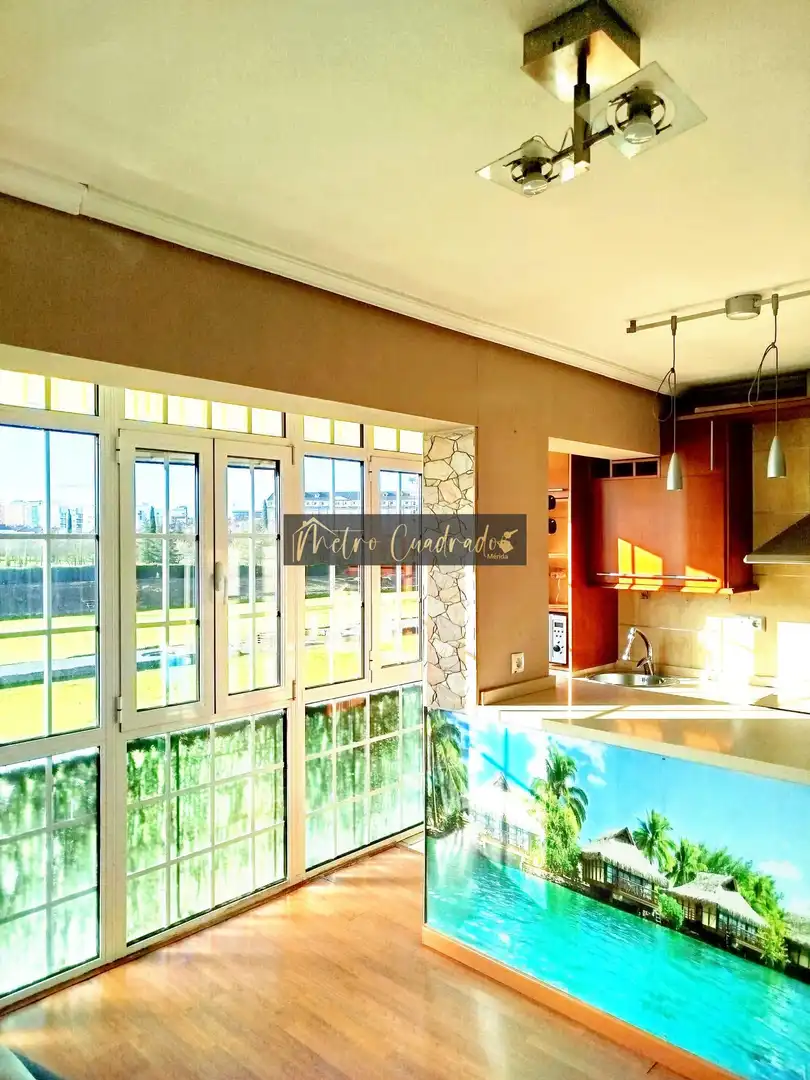 Exterior view of Flat for rent in Mérida  with Air Conditioner and Furnished