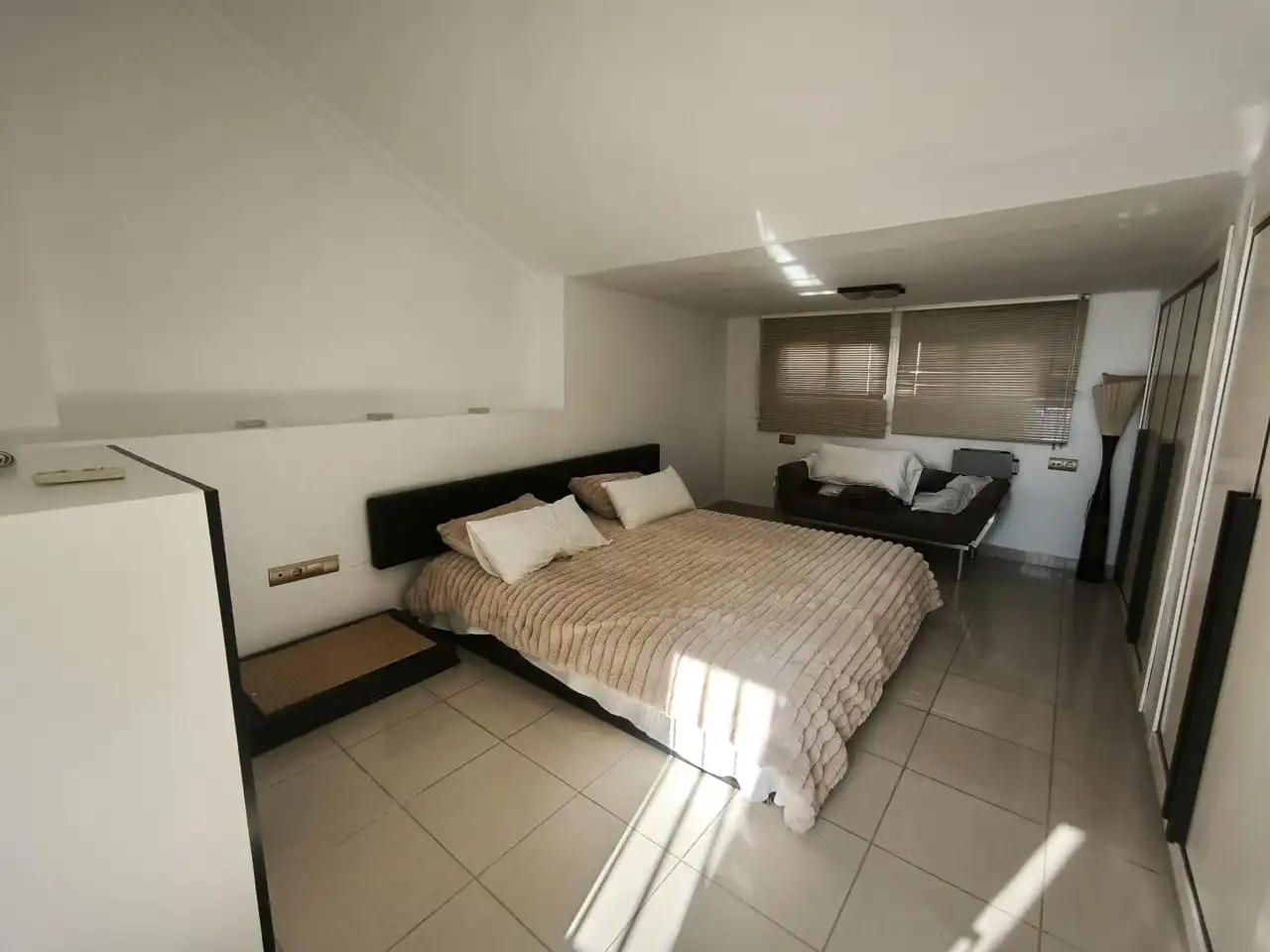 Bedroom of Houses for rent in Benalmádena  with Air Conditioner, Private garden and Terrace