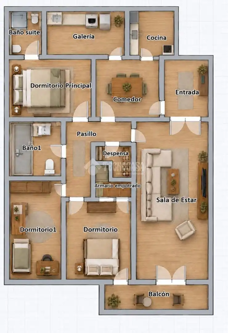 Appartement avec terrasse à vendre à Ejea de los Caballeros, imagen 41