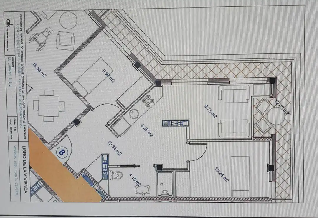 Flat for sale in Lutxana - Llano