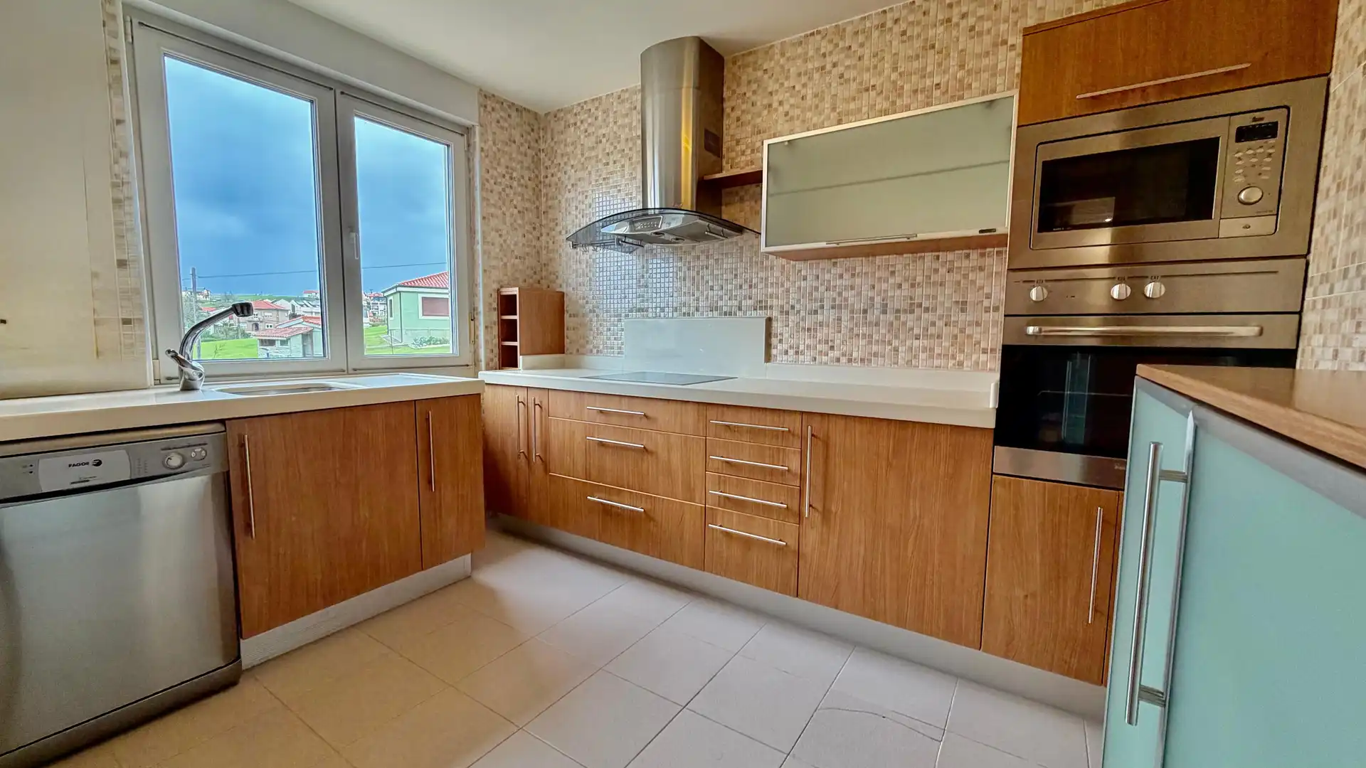 Kitchen of Flat for sale in Miengo  with Terrace and Furnished