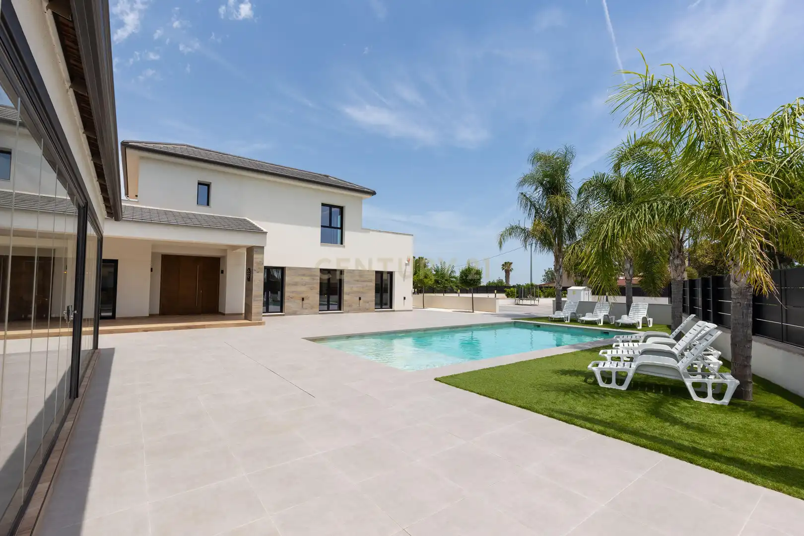 Piscina de Casa o xalet en venda en Catral amb Aire condicionat, Jardí privat i Piscina