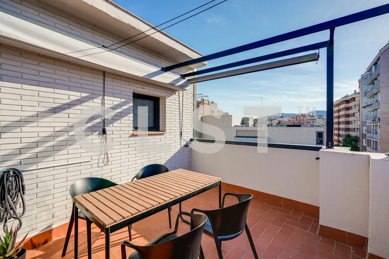 Terrassa de Apartament de lloguer en Barcelona amb Aire condicionat, Calefacció i Parquet