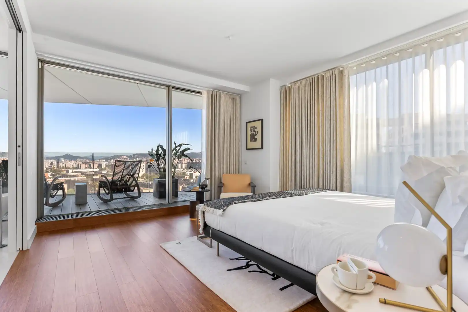 Bedroom of Flat for sale in Barcelona  with Air Conditioner, Heating and Terrace