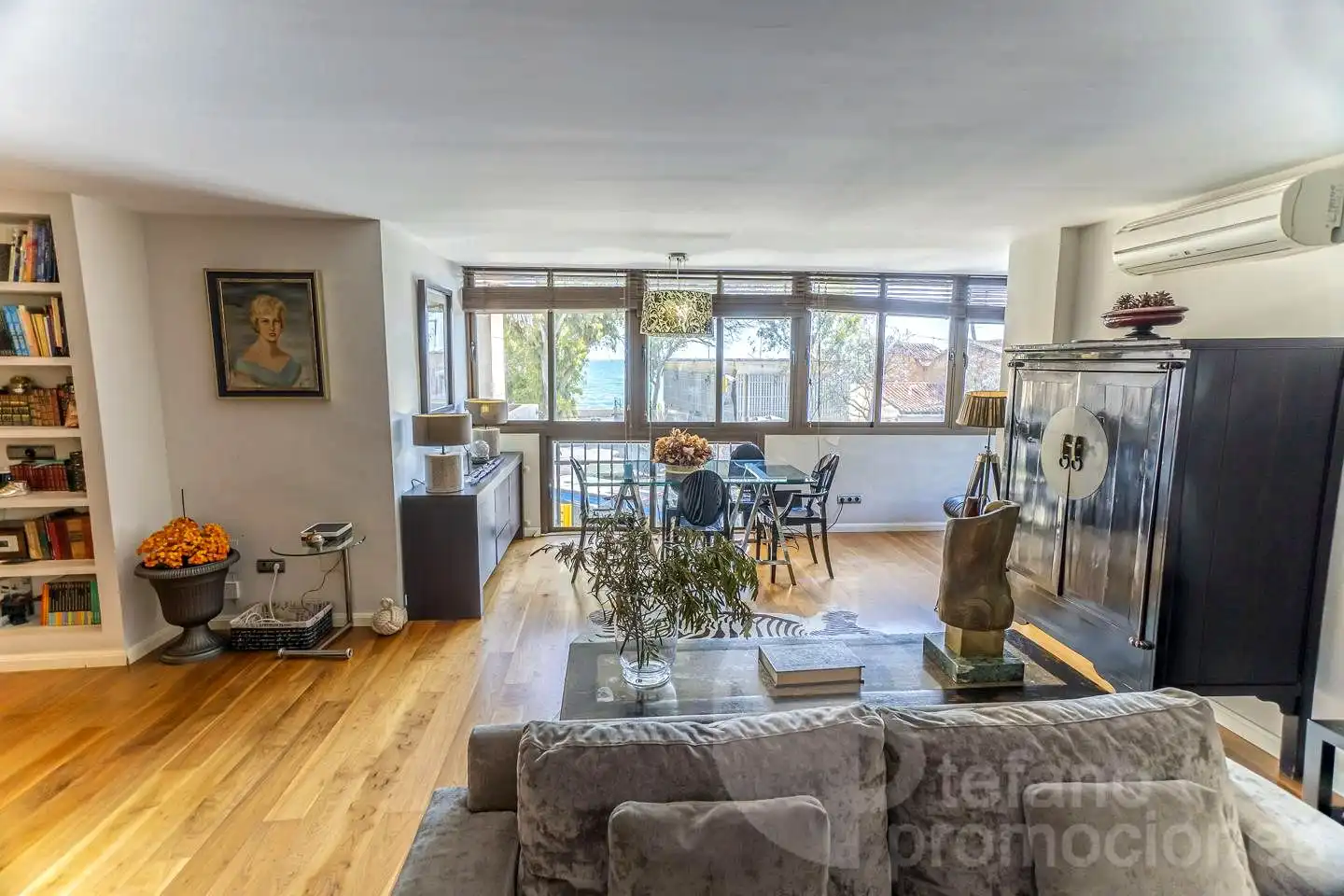 Sala de estar de Piso en venta en Málaga con Aire acondicionado, Calefacción y Parquet
