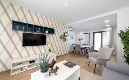 Living room of House or chalet for sale in Busot  with Air Conditioner, Private garden and Terrace