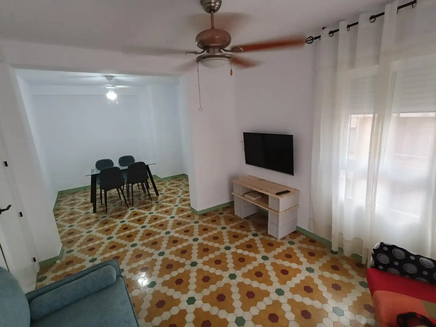 Sala de estar de Piso en venta en  Córdoba Capital con Aire acondicionado, Amueblado y Balcón