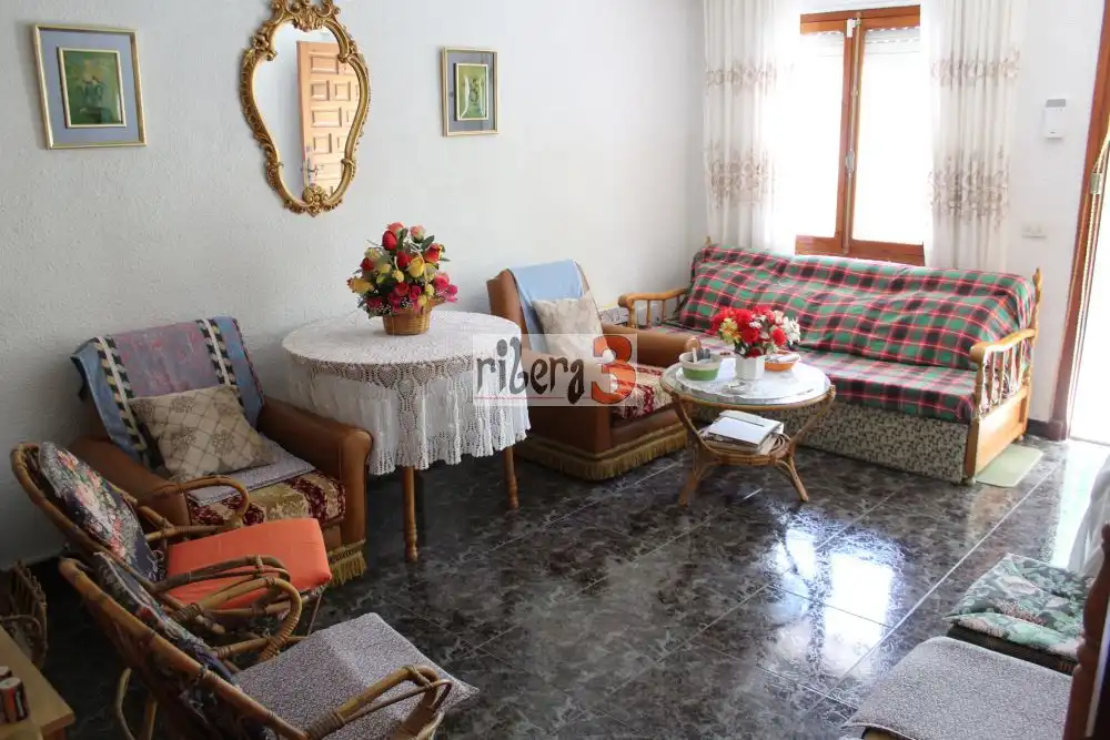 Wohnzimmer von Einfamilien-Reihenhaus zum Verkauf in San Javier mit Terrasse und Möbliert